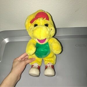 Barney & Friends BJ Plush Stuffed Animal Dinosaur 1994